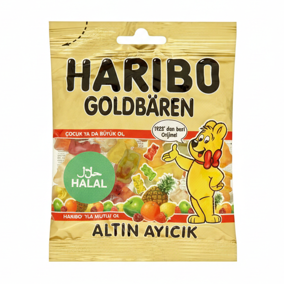 Haribo Halal Goldbears 100g