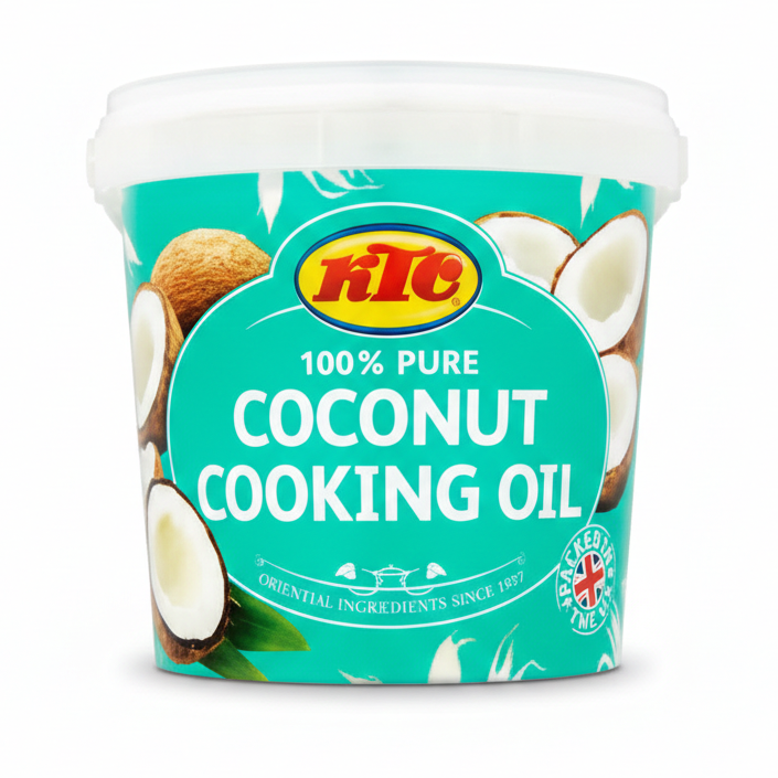 KTC 100% Pure Coconut Cooking Oil 1L