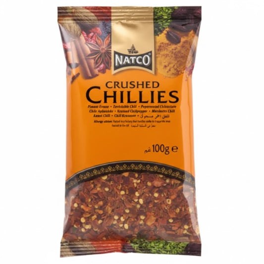 Natco Crushed Chillies 100g