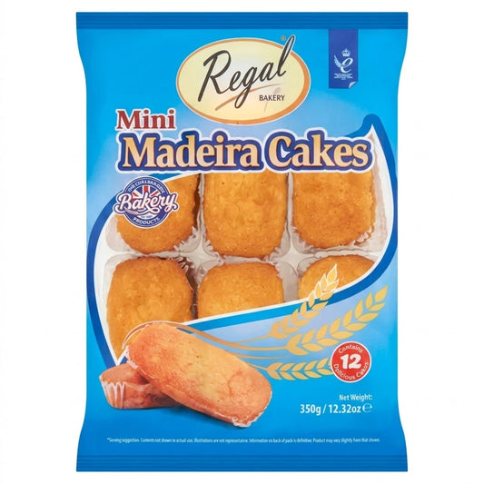 Regal 12 Mini Madeira Cakes 350g