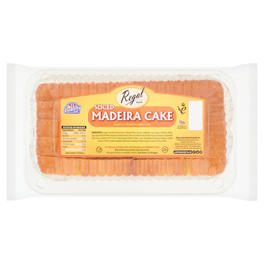 Regal Sliced Madeira Cake 10pk